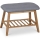 Zapatero 44x60 cm gris/beige