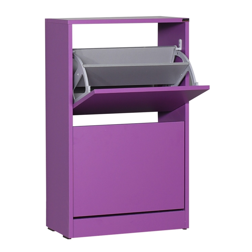 Zapatero 84x51 cm morada