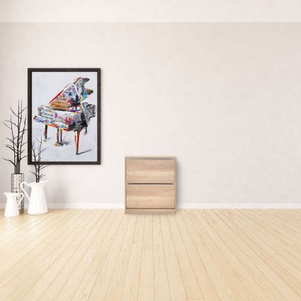 Zapatero 84x73 cm marrón