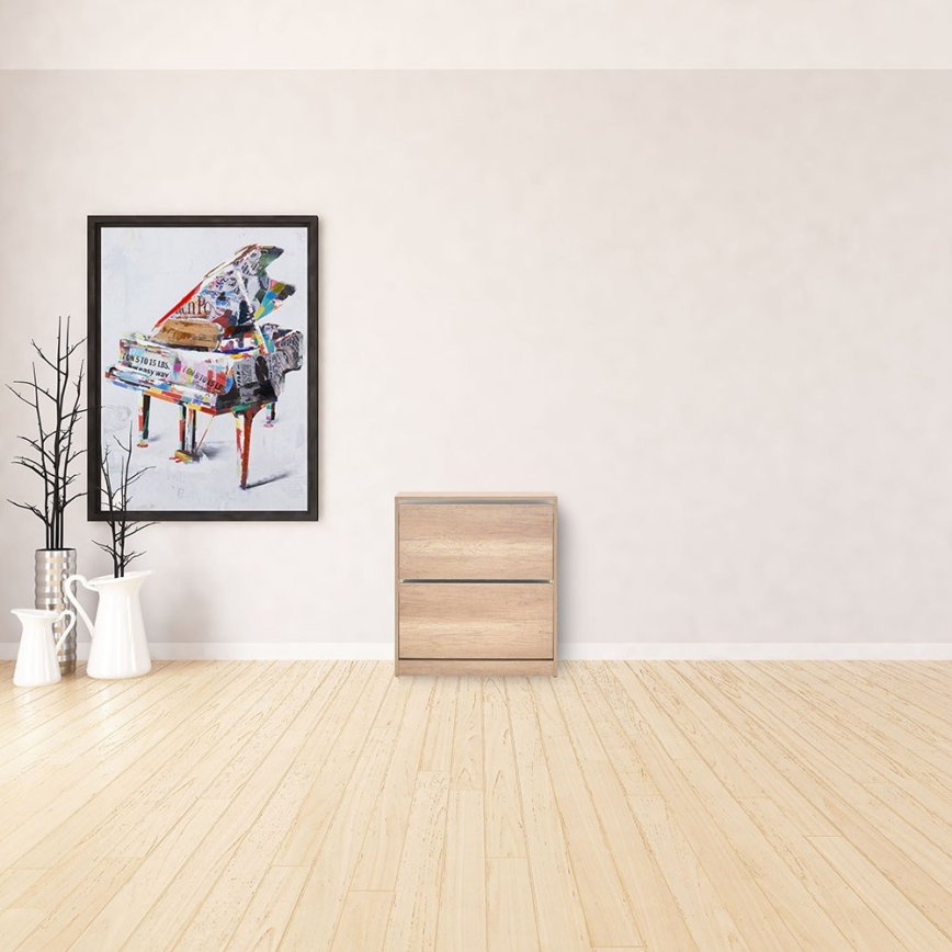 Zapatero 84x73 cm marrón