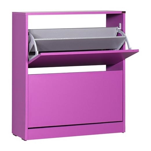 Zapatero 84x73 cm morada