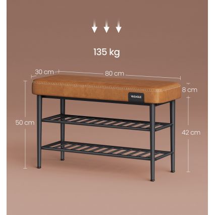 Zapatero ANDOR marrón/negro