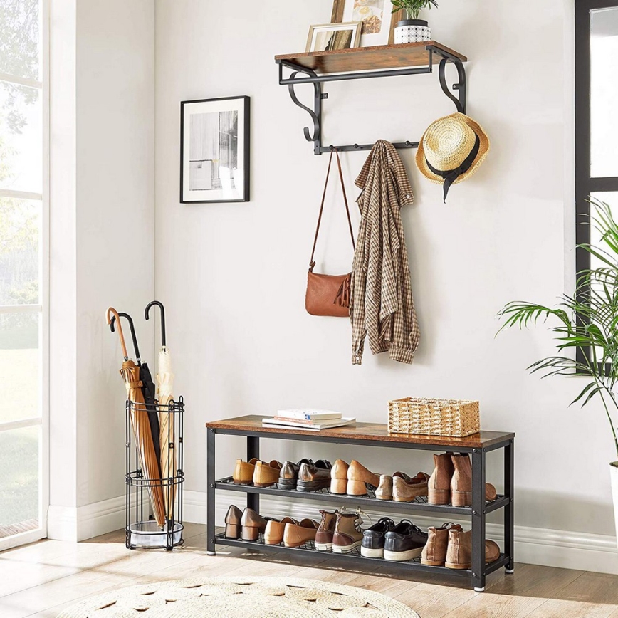 Zapatero DAVOR marrón/negro