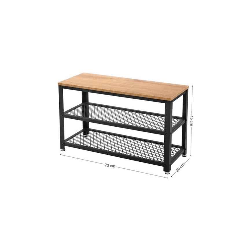 Zapatero DAVOR marrón/negro