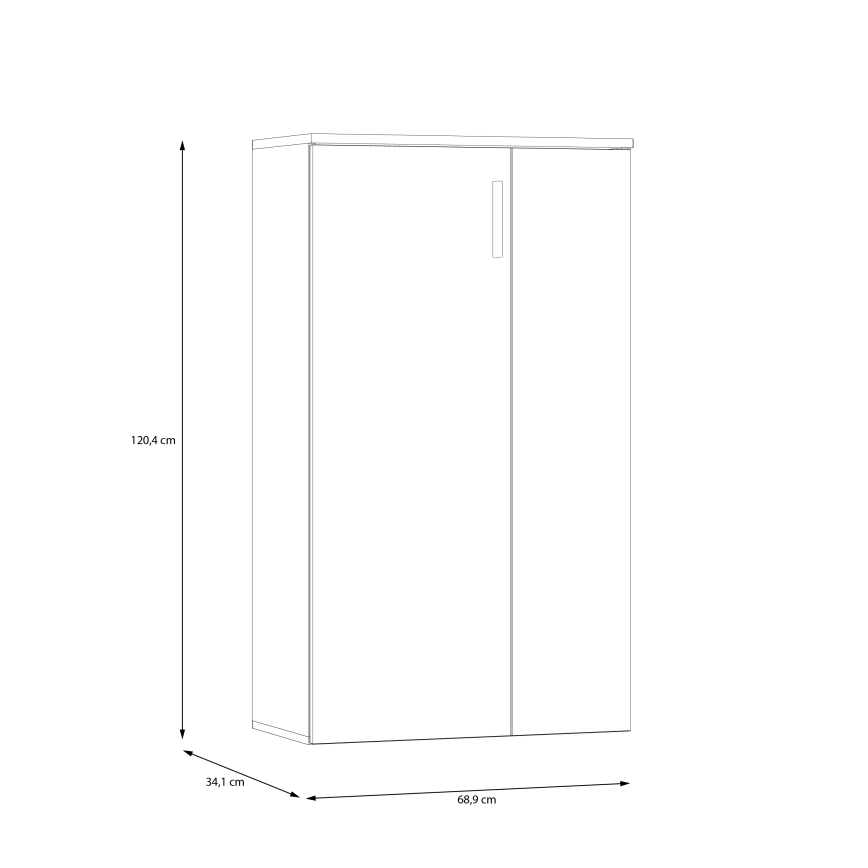 Zapatero ETON roble artisan/verde