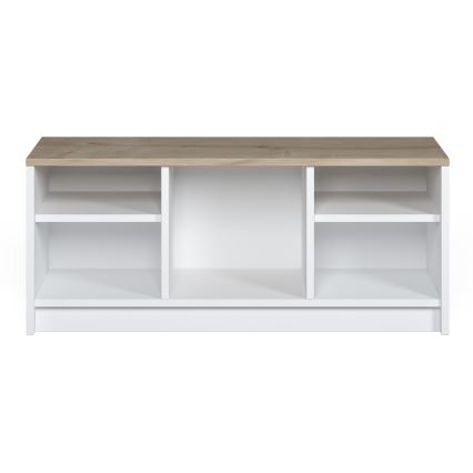 Zapatero LONDON 100x35 cm blanco/beige