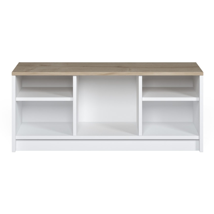 Zapatero LONDON 100x35 cm blanco/beige