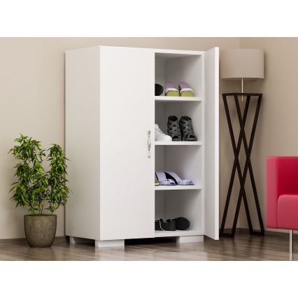 Zapatero MADA 94x60 cm blanco