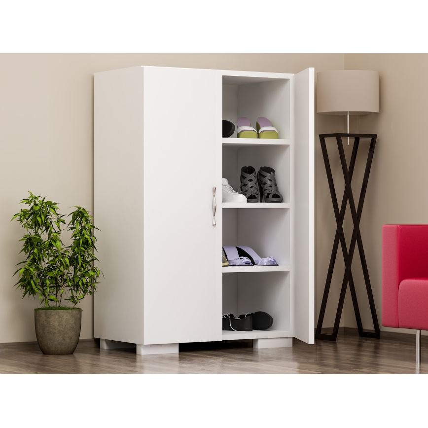 Zapatero MADA 94x60 cm blanco