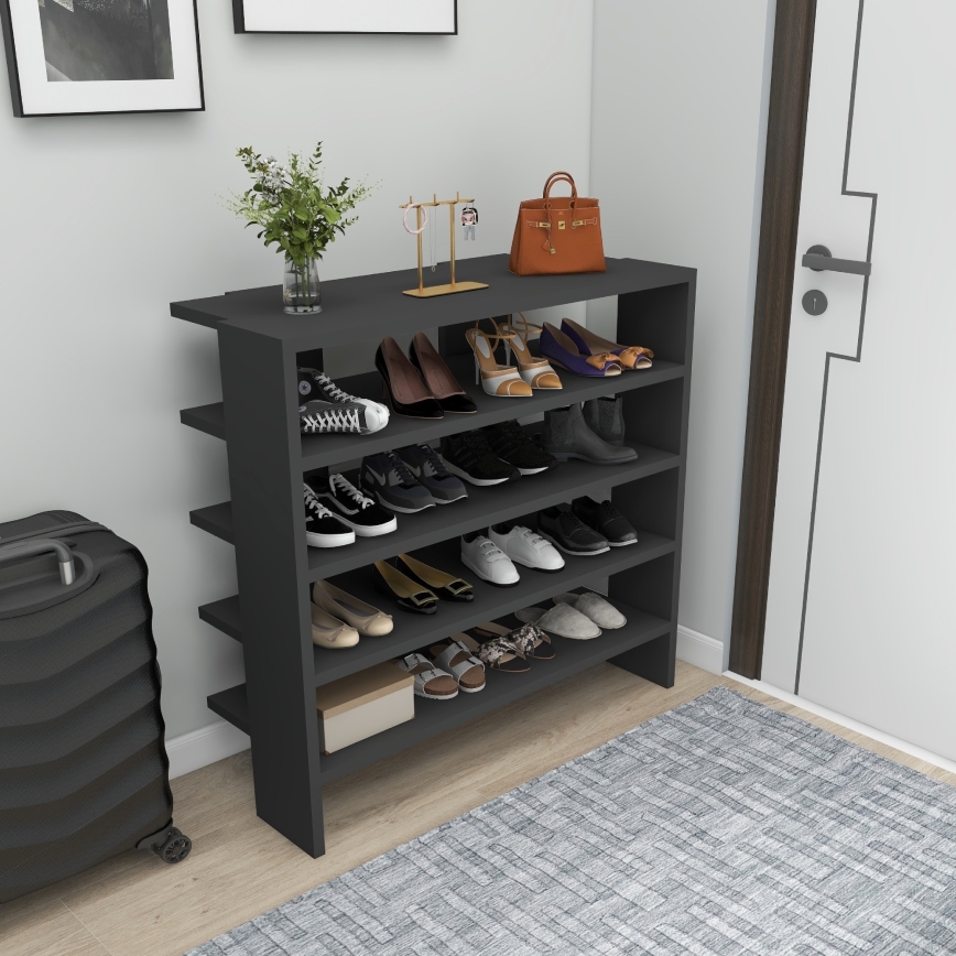 Zapatero SARGEL 72x75,6 cm antracita