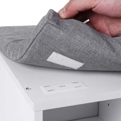 Zapatero VOREN blanco/gris