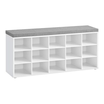 Zapatero VOREN blanco/gris
