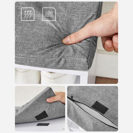 Zapatero VOREN blanco/gris