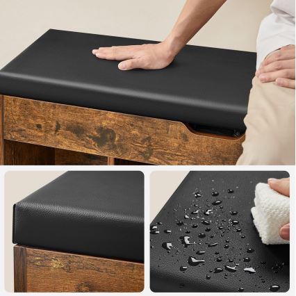 Zapatero VOREN marrón/negro