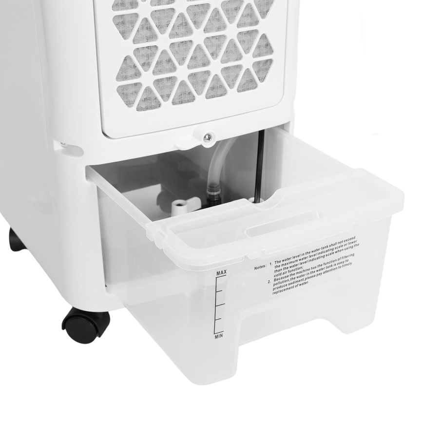 ZEVENTI - Enfriador de aire ARCTIC 60W/230V negro/blanco