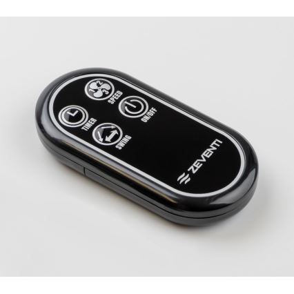 ZEVENTI - Mando a distancia para ventiladores FREEZE negro