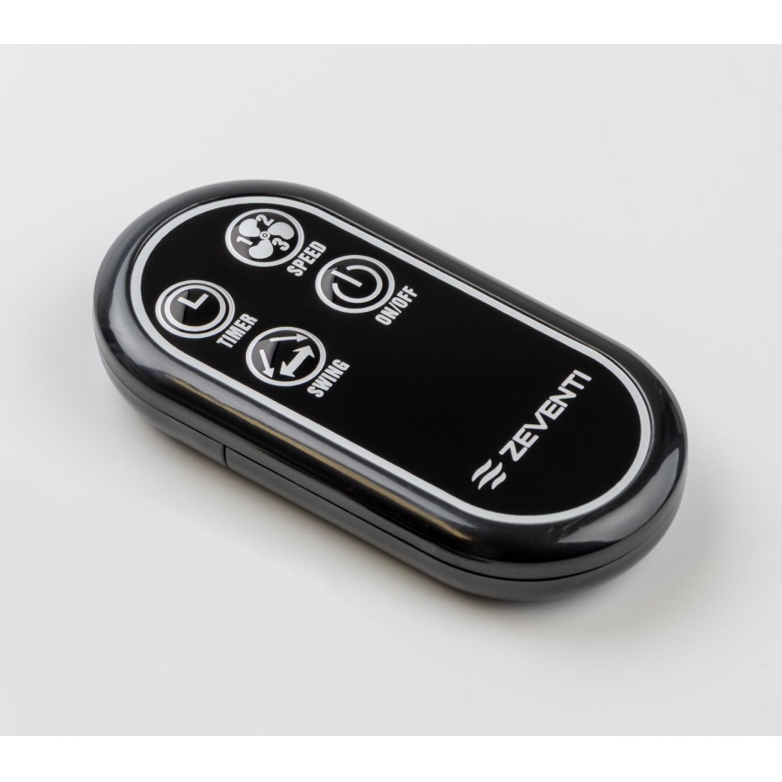 ZEVENTI - Mando a distancia para ventiladores FREEZE negro