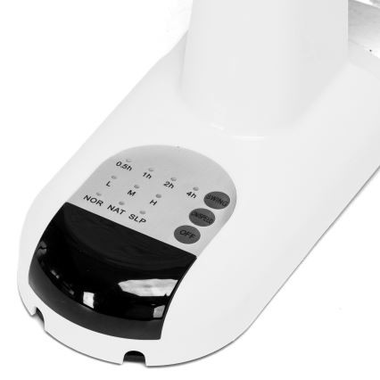 ZEVENTI - Ventilador de pared FANNY 45W/230V Ø 41 cm blanco + mando a distancia