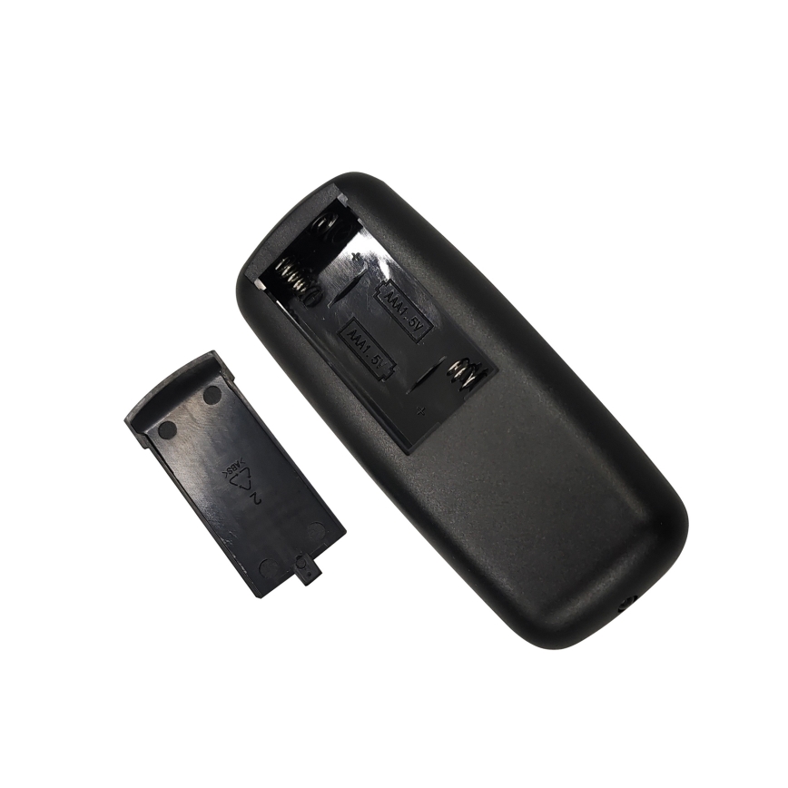 ZEVENTI - Ventilador de pared FANNY 50W/230V Ø 45 cm cromado mate + mando a distancia