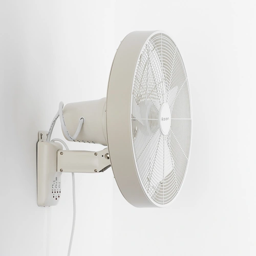 ZEVENTI - Ventilador de pared FREEZE 50W/230V diá. 40 cm blanco + control remoto