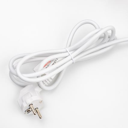 ZEVENTI - Ventilador de pared FREEZE 50W/230V diá. 40 cm blanco + control remoto