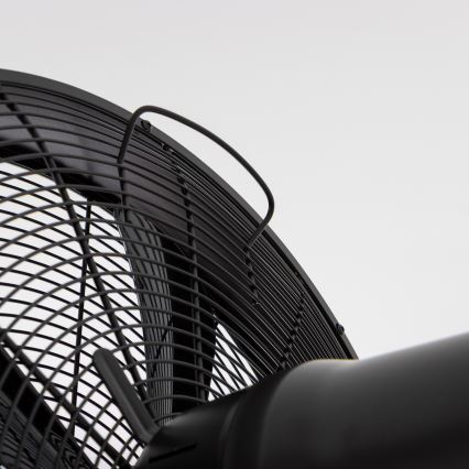 ZEVENTI - Ventilador de pared FREEZE 50W/230V diá. 40 cm negro + control remoto