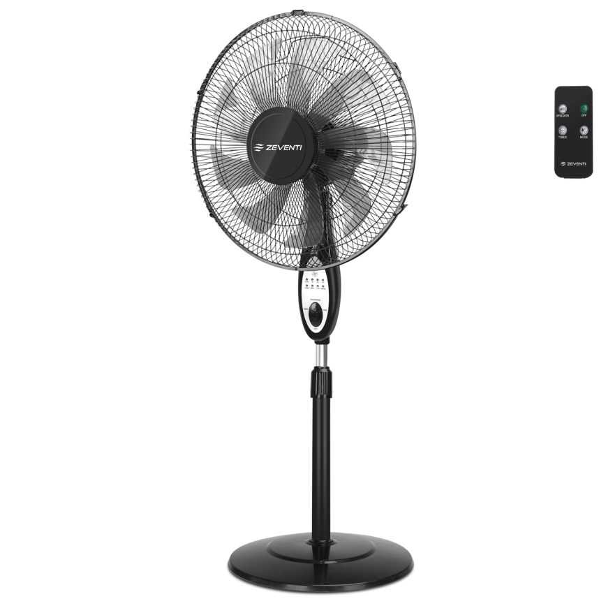 ZEVENTI - Ventilador de pie FLOW 55W/230V