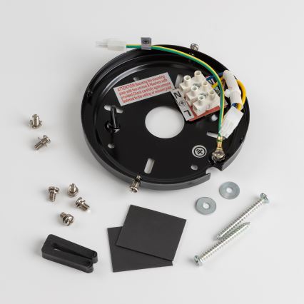 ZEVENTI - Ventilador de techo FAMARA 1xE14/60W/230V blanco