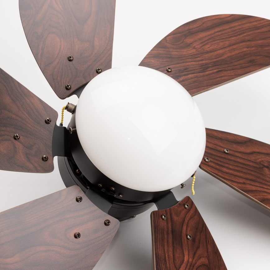 ZEVENTI - Ventilador de techo FAMARA 1xE14/60W/230V
