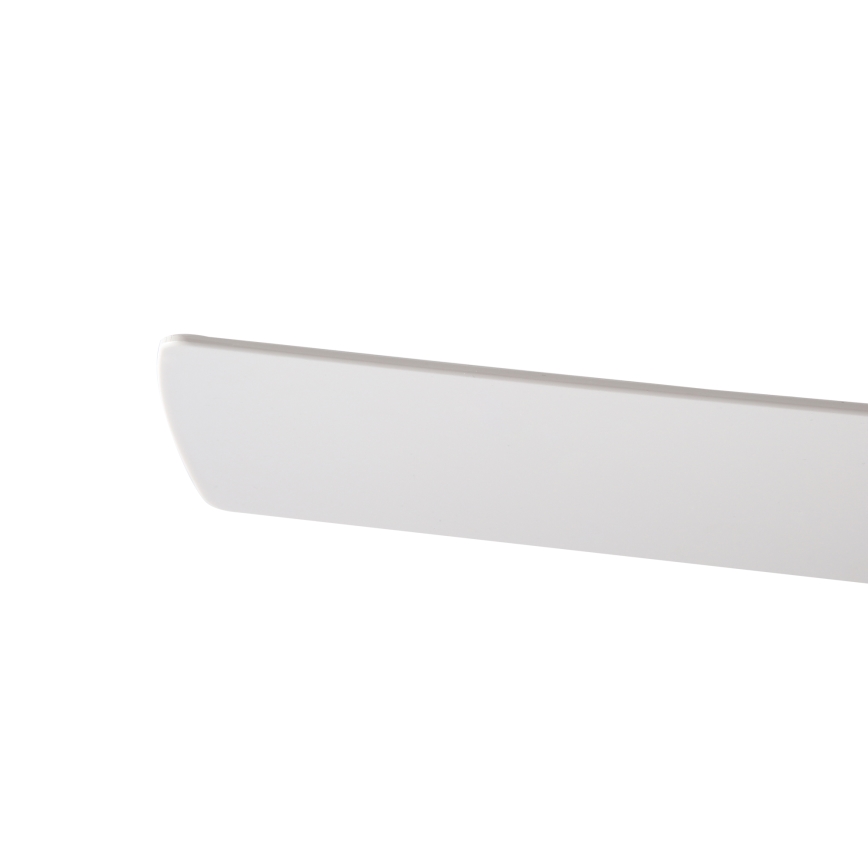ZEVENTI - Ventilador de techo LED BARROSA LED/18W/230V 3000/4000/6000K Wi-Fi Tuya blanco + control remoto