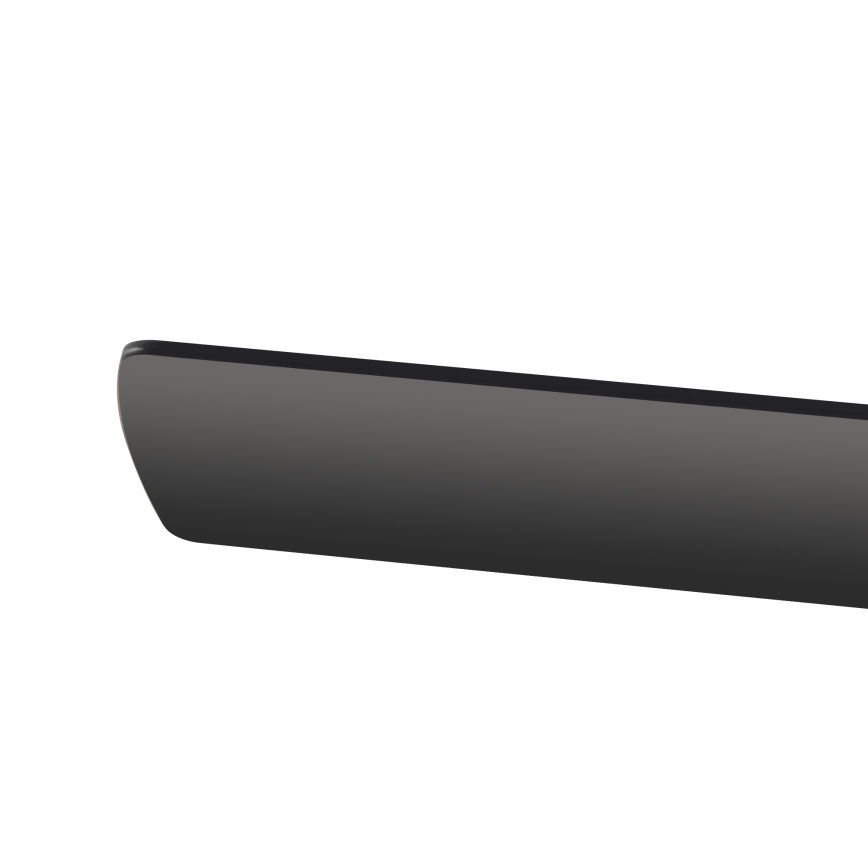 ZEVENTI - Ventilador de techo LED BARROSA LED/18W/230V 3000/4000/6000K Wi-Fi Tuya negro + control remoto