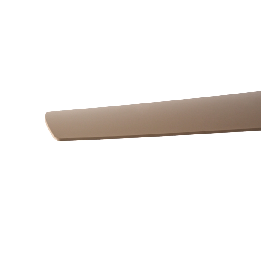 ZEVENTI - Ventilador de techo LED BARROSA LED/18W/230V 3000/4000/6000K Wi-Fi Tuya beige + mando a distancia