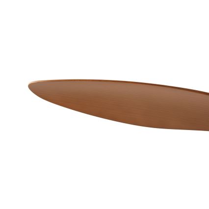 ZEVENTI - Ventilador de techo LED MURO LED/18W/230V 3000/4000/6000K Wi-Fi Tuya negro + control remoto