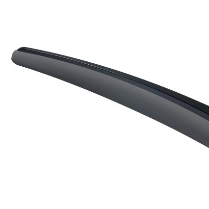 ZEVENTI - Ventilador de techo LED regulable ORBITO LED/24W/230V 3000/4000/6000K Wi-Fi Tuya negro + mando a distancia