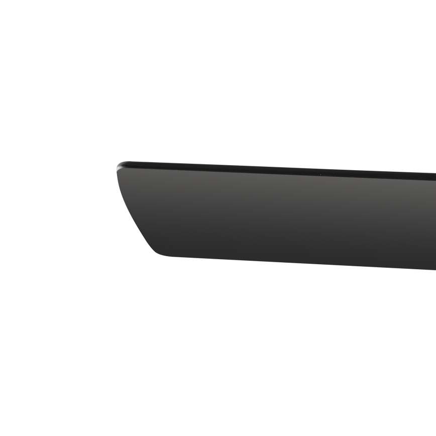 ZEVENTI - Ventilador de techo LED ORVIETO LED/18W/230V 3000-6000K Wi-Fi Tuya negro + mando a distancia