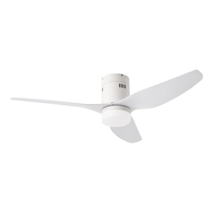 ZEVENTI - Ventilador de techo LED PADUA LED/18W/230V 3000/4000/6000K Wi-Fi Tuya blanco + control remoto