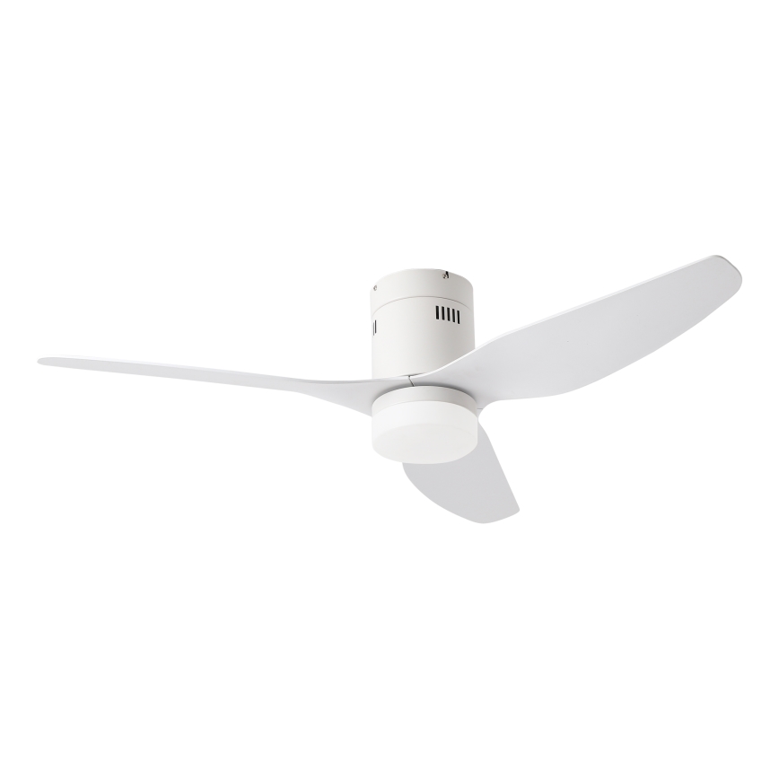 ZEVENTI - Ventilador de techo LED PADUA LED/18W/230V 3000/4000/6000K Wi-Fi Tuya blanco + control remoto
