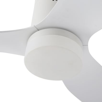 ZEVENTI - Ventilador de techo LED PADUA LED/18W/230V 3000/4000/6000K Wi-Fi Tuya blanco + control remoto