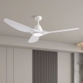 ZEVENTI - Ventilador de techo LED URBINO LED/20W/230V 3000-6000K Wi-Fi Tuya blanco + mando a distancia