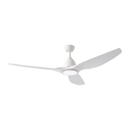ZEVENTI - Ventilador de techo LED URBINO LED/20W/230V 3000-6000K Wi-Fi Tuya blanco + mando a distancia