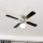 ZEVENTI - Ventilador de techo NAVAGIO 1xE27/60W/230V negro/blanco