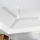 ZEVENTI - Ventilador de techo TOFINO blanco