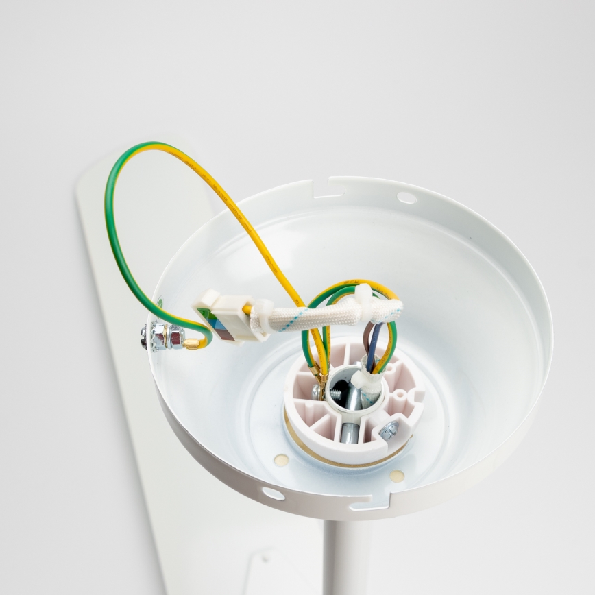 ZEVENTI - Ventilador de techo TOFINO blanco