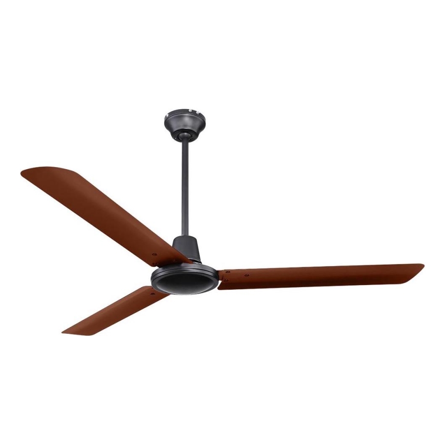 ZEVENTI - Ventilador de techo TOFINO marrón