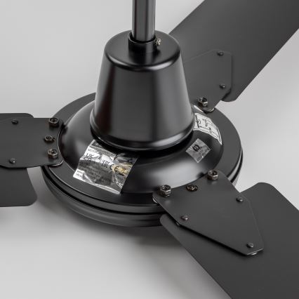 ZEVENTI - Ventilador de techo TOFINO negro