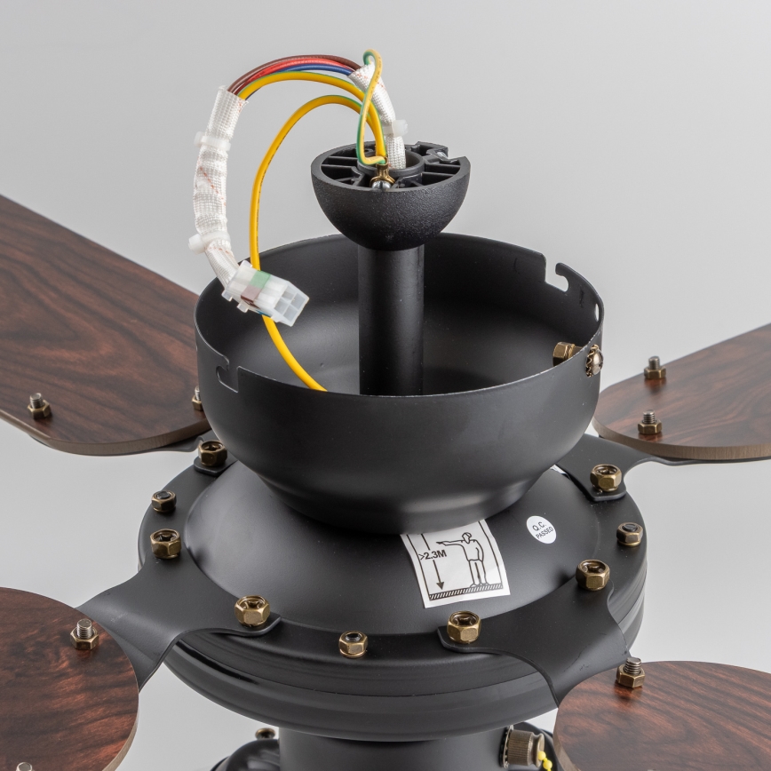 ZEVENTI - Ventilador de techo ZURRIOLA 3xE27/60W/230V