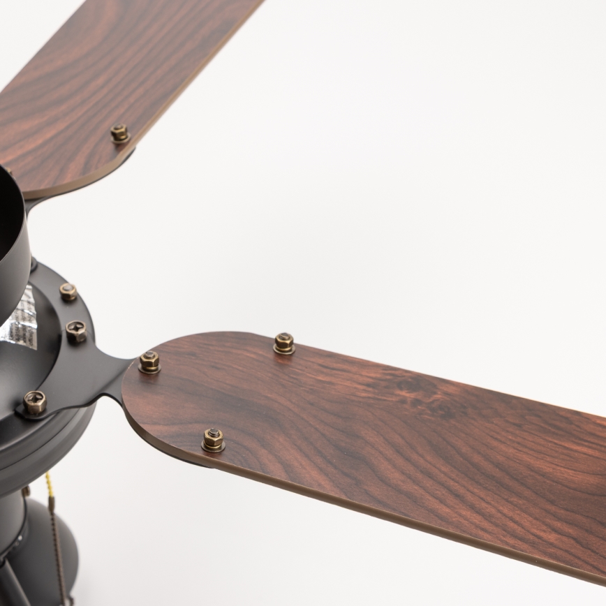 ZEVENTI - Ventilador de techo ZURRIOLA 3xGU10/50W/230V