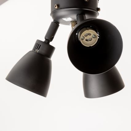 ZEVENTI - Ventilador de techo ZURRIOLA 3xGU10/50W/230V