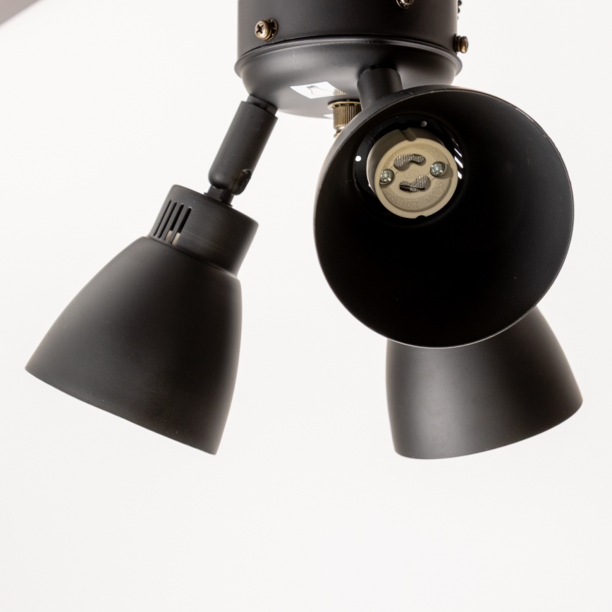 ZEVENTI - Ventilador de techo ZURRIOLA 3xGU10/50W/230V