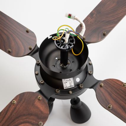 ZEVENTI - Ventilador de techo ZURRIOLA 3xGU10/50W/230V